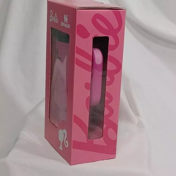 Stanley X Barbie Icon Flowstate Quencher 40 oz Tumbler Brand New In Box - Picture 2 of 8